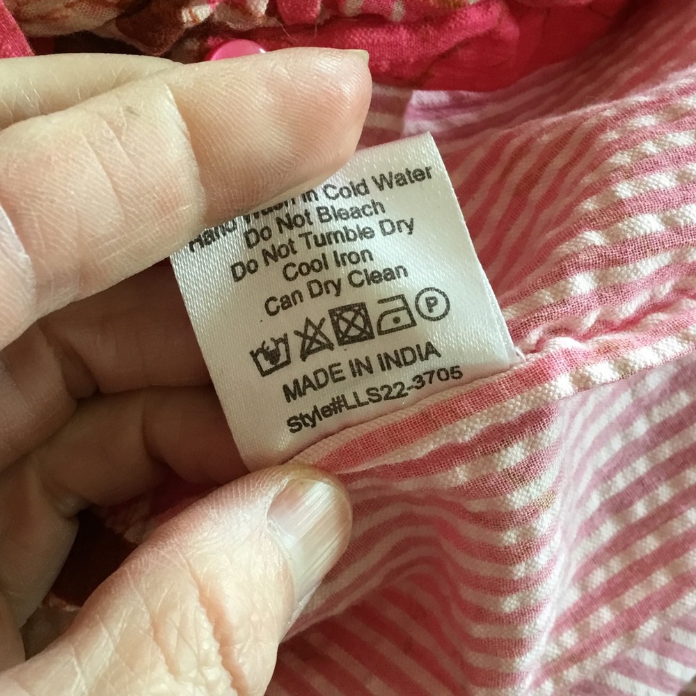 Love The Label Zuri Ruffle Top Gigi Print - Picture 11 of 11